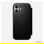 Nomad Modern Leather Folio para iPhone 17 - Negro