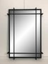 DKD Home Decor Espejo de Hierro y Cristal Negro 65x6x95 cm