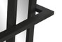 DKD Home Decor Espejo de Hierro y Cristal Negro 65x6x95 cm
