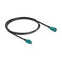 DeLOCK 90679 Cable coaxial HSD Z macho a HSD Z hembra 1 m