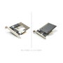 DeLOCK 90854 Tarjeta de expansión PCIe 4.0 x4 a 1 x NVMe M.2 Key M 110 mm o slot U.2