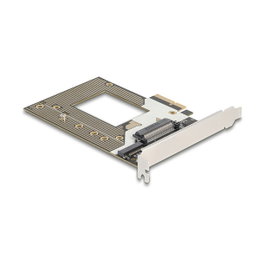 DeLOCK 90854 Tarjeta de expansión PCIe 4.0 x4 a 1 x NVMe M.2 Key M 110 mm o slot U.2