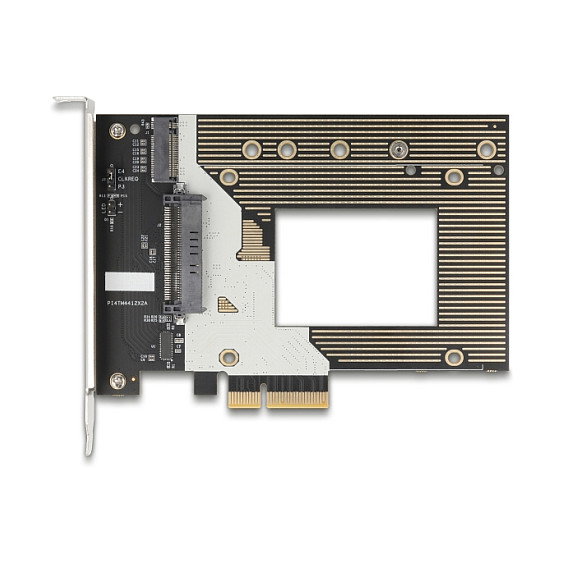 DeLOCK 90854 Tarjeta de expansión PCIe 4.0 x4 a 1 x NVMe M.2 Key M 110 mm o slot U.2