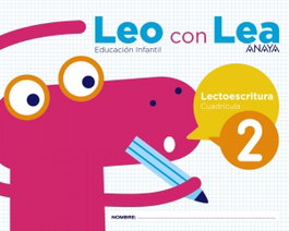 ANAYA, Leo con Lea 2 cuadrícula 4 años - ANAYA