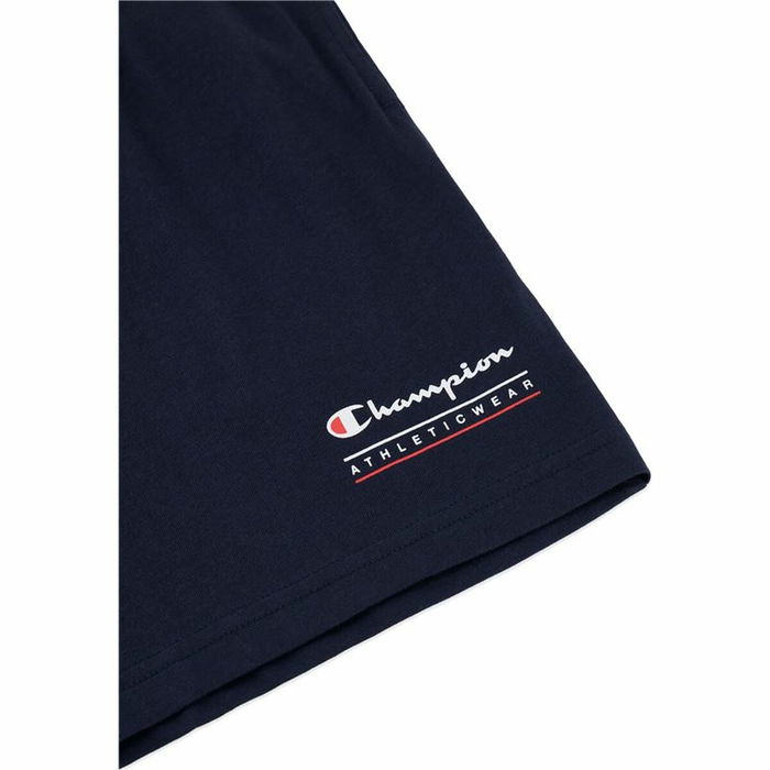 Pantalón corto Champion Azul marino Infantil Hombre 25-27 Pantalón corto Champion Azul marino Infantil Hombre 25-27