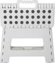 Marbueno Taburete Plegable de Plástico Blanco 33x26x27 cm