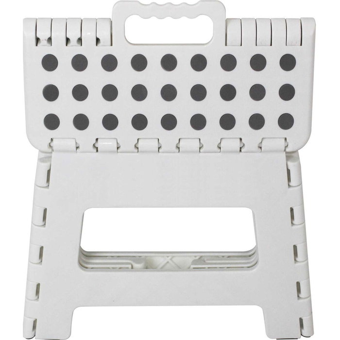 Marbueno Taburete Plegable de Plástico Blanco 33x26x27 cm Marbueno Taburete Plegable de Plástico Blanco 33x26x27 cm