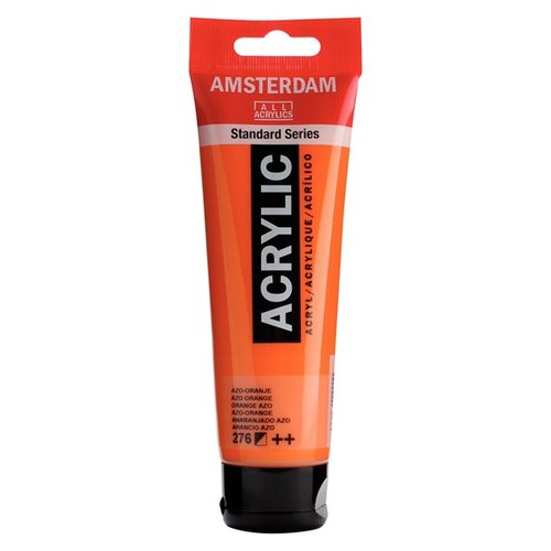 Amsterdam Anaranjado Azo 276 Pintura Acrílica