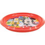 Licensing Plato PP Fácil Mickey CZ11382 Disney Apto para Niños 4 Años Plástico Reciclable Libre BPA Resistente Caídas 21.5 cm
