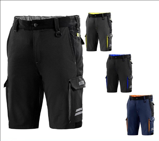 Sparco Pantalones Cortos Tech Atlanta Talla S BK/FOR Sparco Pantalones Cortos Tech Atlanta Talla S BK/FOR