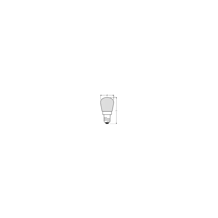 Ledvance/Osram LVE-4050300003085 Bombilla Incandescente E14 15W 85Lm 2700K Regulable - Blanco Muy Cálido