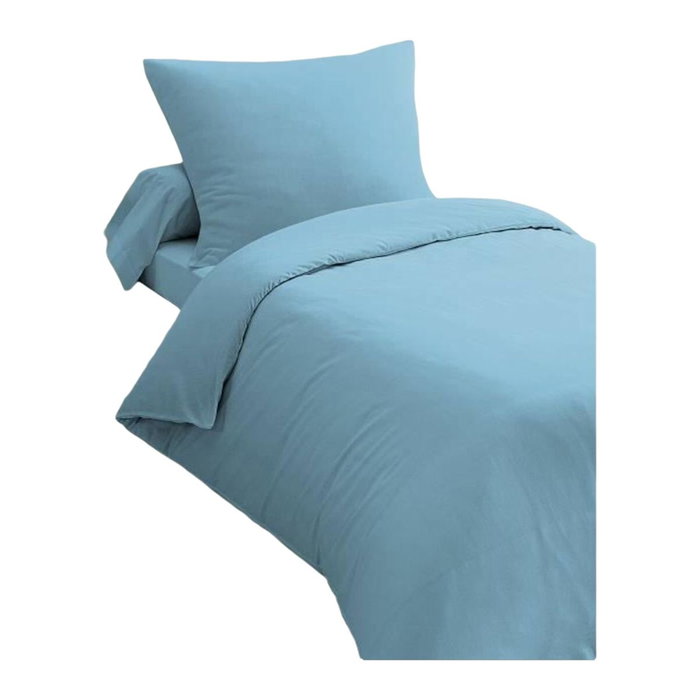 Home Linge Passion Juego de edredón de 2 piezas - Azul cielo Home Linge Passion Juego de edredón de 2 piezas - Azul cielo