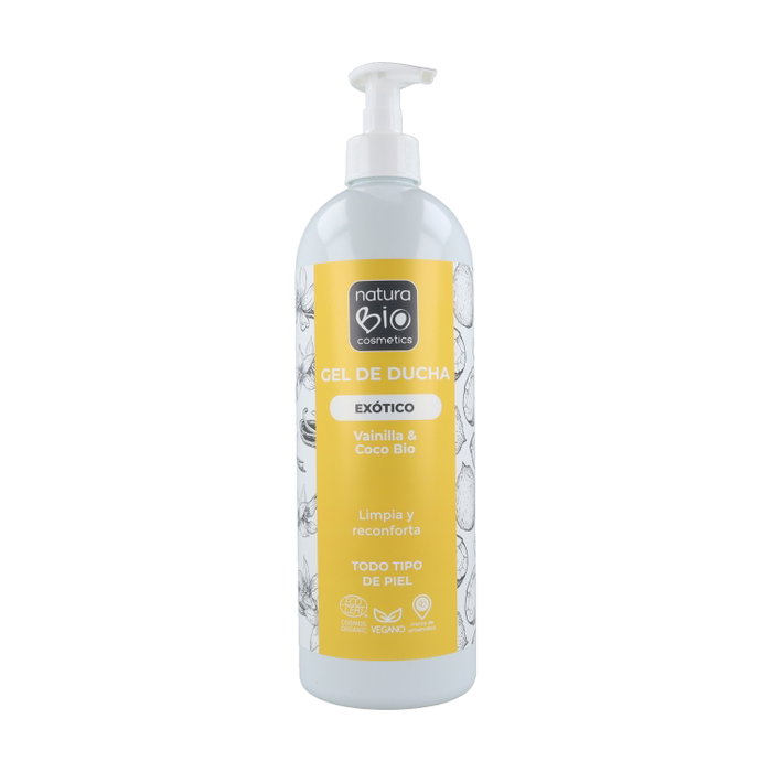 NaturaBIO Cosmetics Gel de Ducha Exótico Vainilla y Coco Bio 740 ml NaturaBIO Cosmetics Gel de Ducha Exótico Vainilla y Coco Bio 740 ml