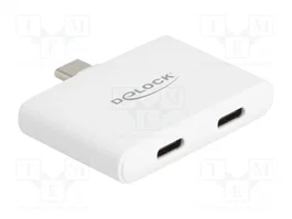 DeLOCK Adaptador USB Type-C™ Datos 10 Gbps, Vídeo 4K 60 Hz y PD 92 W