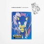 Set papelería coloreable display sonic 30.0 x 30.0 x 2.5 cm