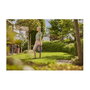 GARDENA Liano Set Manguera de Riego Textil 1/2" 30 m, PVC, 22 bar, Resistente UV y Heladas, Color Negro/Azul/Gris