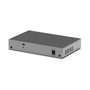 Netgear GS105P Switch no administrado Gigabit Ethernet 10/100/1000 con PoE, montaje en pared/escritorio, gris