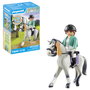 Playmobil 71641 Horses of Waterfall Turnierreiterin - Set de Figuritas de Juguete con Caballos para Ninos y Ninas de 5 Anos en Adelante