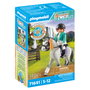 Playmobil 71641 Horses of Waterfall Turnierreiterin - Set de Figuritas de Juguete con Caballos para Ninos y Ninas de 5 Anos en Adelante