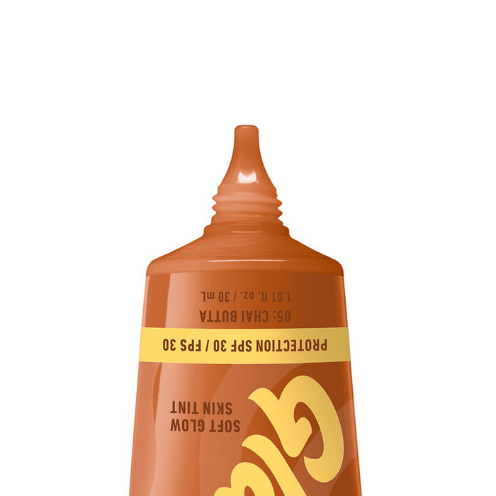 NYX Professional Make Up Buttermelt Glaze Protector Solar Tinte Facial con SPF 30 - Tono #05 Chai Butta, 30 ml