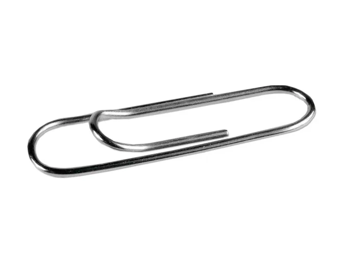 Q-connect Clips niquelados nº1 20 mm caja de 100 unidades