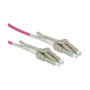 ROLINE Cable de fibra óptica OM4 LC/LC 0,5m Violeta