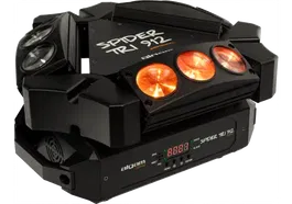 Algamlight Mini Barras Motorizadas Beam 9X 12W RGBW Spider Tri 912 Efectos de Barrido DMX Maestro/Esclavo Automático Musical