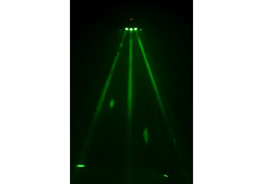 Algamlight Mini Barras Motorizadas Beam 9X 12W RGBW Spider Tri 912 Efectos de Barrido DMX Maestro/Esclavo Automático Musical