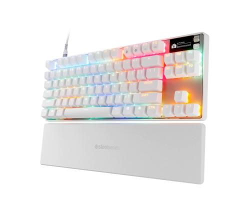 SteelSeries APEX PRO TKL GEN 3 Blanco Inglés EE. UU. TKL SteelSeries APEX PRO TKL GEN 3 Blanco Inglés EE. UU. TKL