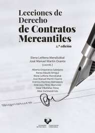 Lecciones de Derecho de Contratos Mercantiles, VV.AA. - UNIVERSIDAD PAIS VASCO