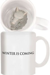 Dark Horse Comics Taza Stark Juego de Tonos con Lobo Esculpido 320ml