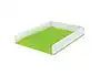Leitz Bandeja Sobremesa Wow Dual Blanco/Verde 267x49x336 mm
