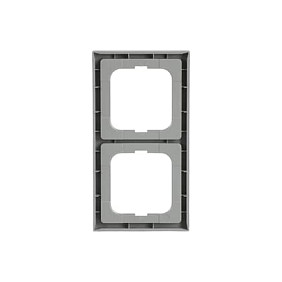 BUSCH-JAEGER BJ 1722-183K Rahmen 2f future linear alusilber