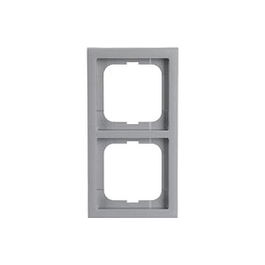 BUSCH-JAEGER BJ 1722-183K Marco 2f future linear alusilber - Marco para mecanismo de interruptor