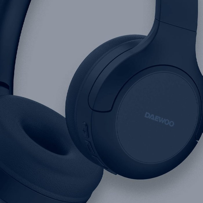 Daewoo DW2027 Auriculares Inalámbricos Azules con Micrófono