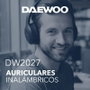 Daewoo DW2027 Auriculares Inalámbricos Azules con Micrófono