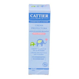 CATTIER Crema Para El Cambio Del Pañal 75Ml - Crema Protectora y Reparadora para el Culito del Bebé con Ingredientes Ecológicos