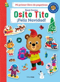 TIMUN MAS, Osito Tito. Mi primer libro de pegatinas. ¡Feliz Navidad!