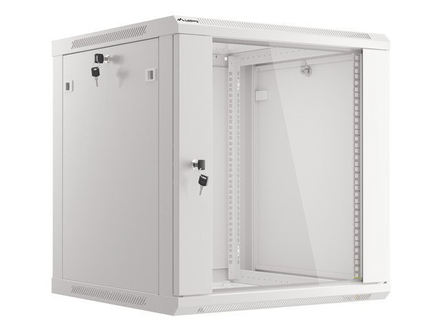Lanberg Armario Rack WF01-6612-10S 12U 600x600 Gris