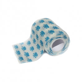 Fancyflex Paw Nochew Venda Cohesiva para Perros, 10 cm * 4.5 m, Pack de 10 Unidades