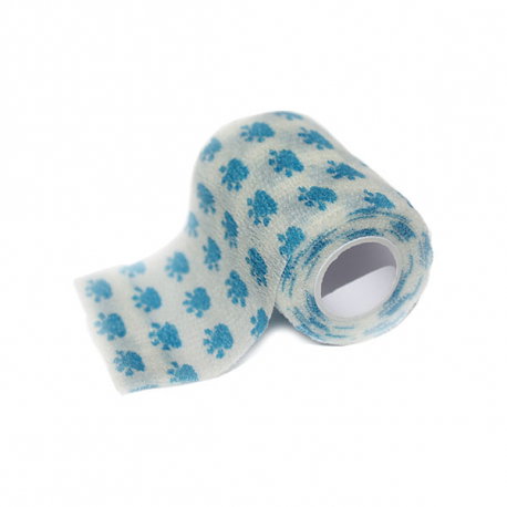 Fancyflex Paw Nochew Venda Cohesiva para Perros, 10 cm * 4.5 m, Pack de 10 Unidades Fancyflex Paw Nochew Venda Cohesiva para Perros, 10 cm * 4.5 m, Pack de 10 Unidades