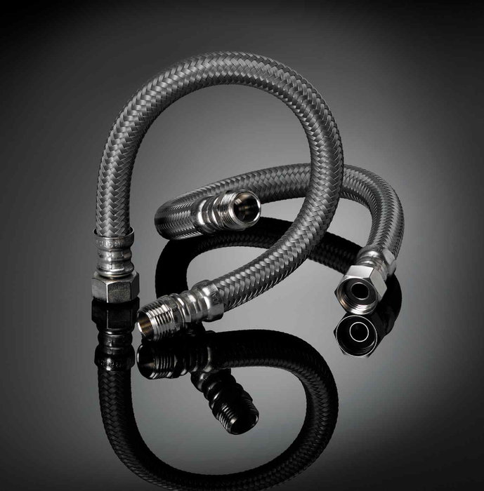 TAQ Manguera de ducha Flexos macho-hembra 3/8x25 polimérica TAQ Manguera de ducha Flexos macho-hembra 3/8x25 polimérica