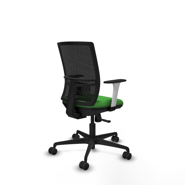 PIQUERAS Y CRESPO Silla de oficina Yunquera con mecanismo Sincro, Verde
