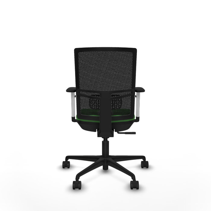 PIQUERAS Y CRESPO Silla de oficina Yunquera con mecanismo Sincro, Verde