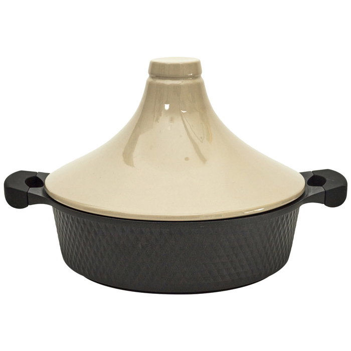 Cook Concept Tajín Inducción Mirage Aluminio Antiadherente con Tapa Cerámica Diámetro 28 cm Cook Concept Tajín Inducción Mirage Aluminio Antiadherente con Tapa Cerámica Diámetro 28 cm