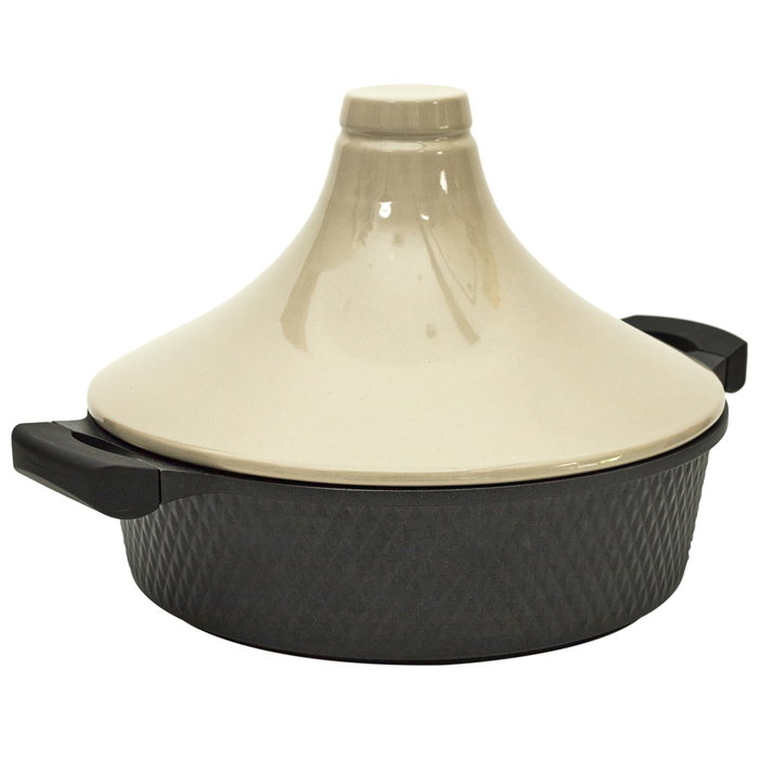 Cook Concept Tajín Inducción Mirage Aluminio Antiadherente con Tapa Cerámica Diámetro 28 cm Cook Concept Tajín Inducción Mirage Aluminio Antiadherente con Tapa Cerámica Diámetro 28 cm