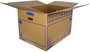 Caja de Mudanza Montaje Manual L 500X300X300. Cartón Doble Bankers Box 6208201 10 unidades