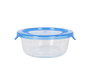 Quttin Fiambrera Redonda con Tapa Azul 13.5 cm (12 Unidades)