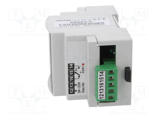 APAR AR661/S Regulador de Temperatura para Raíl DIN