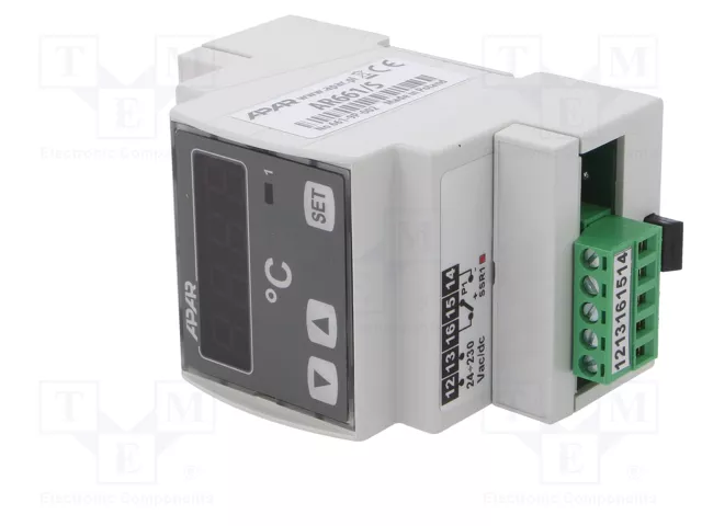 APAR AR661/S Regulador de Temperatura para Raíl DIN
